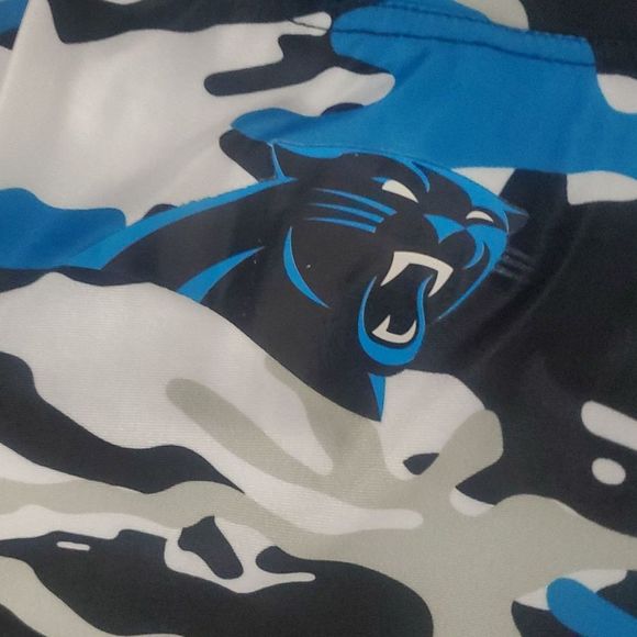 NWOT CAROLINA PANTHERS ZUBAZ CAMO LEGGINGS - Picture 3 of 5